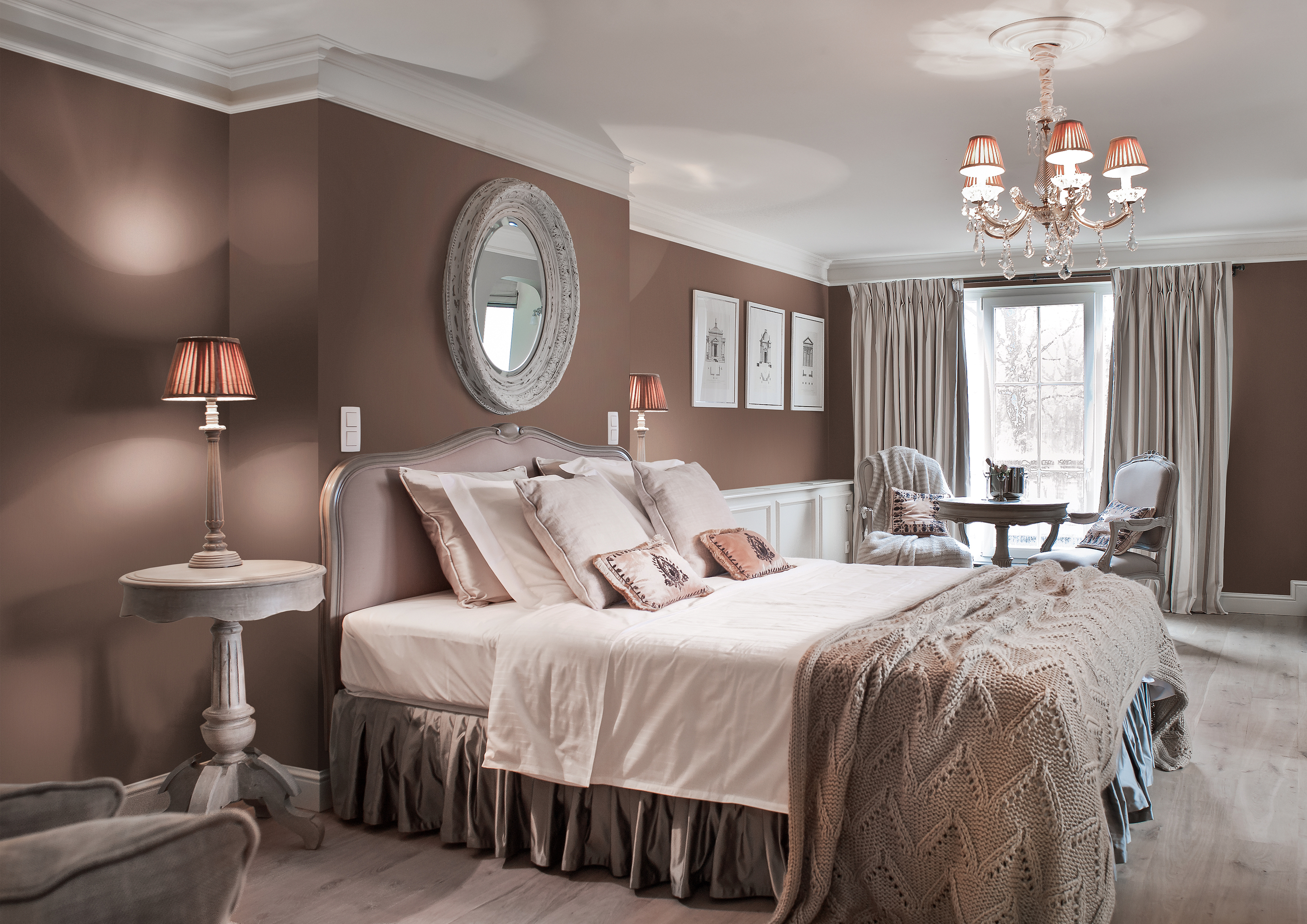 Обои Loymina British Style Garden Wellness Brit 13 010 10,05×1 фото в интерьере